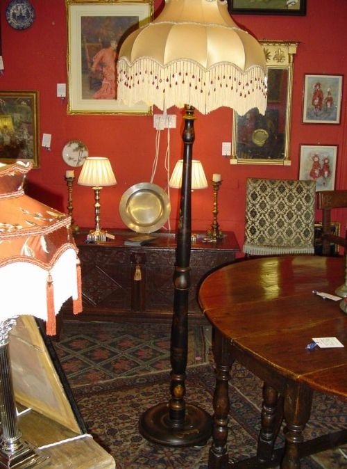 Lacquered Standard Lamp C.1930.
